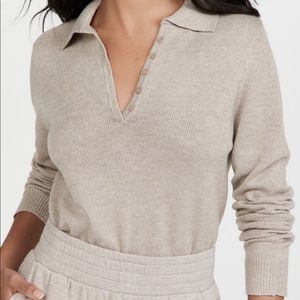 Z Supply WFH Polo Sweater